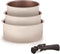 Kookgerei - Alle warmtebronnen inclusief inductie - ARTHUR MARTIN - AM2655 - Set van 3 steelpannen -16-18-20 cm + 1 afneembare handgreep