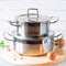 Kookpot BRA Braisogona_A340355 (24 cm) Staal Roestvrij staal 3 L 75 L Roestvrij staal 18/10