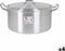 Kookpot met Deksel Aluminium 35 x 29 x 17 cm (4 Stuks)