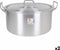Kookpot met Deksel Aluminium 44 x 39 x 21 cm (2 Stuks)