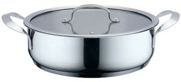Kookpot met Deksel Haeger PA-24L.004A Beige Grijs Ø 24 cm