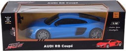Kool Speed Rc Audi Audi R8 V10 CoupÉ 1:16 + Licht Blauw