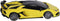 Kool Speed Rc Lamborghini Aventador Svj Roadster 1:16 + Licht Geel
