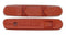 Kool-stop Remblokken Road V-brake 55,5 X 9,8 Mm Oranje 2 Stuks