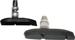 Kool-stop Remblokken Supra 2 V-brake 66,5 X 9,1 Mm Zwart 2 Stuks
