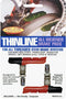 Kool-stop Remblokken Thinline V-brake 71,8 X 9,1 Mm Zw/or 2 Stuks