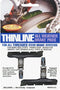 Kool-stop Remblokken Thinline V-brake 71,8 X 9,1 Mm Zwart 2 Stuks