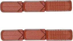 Kool-stop Remblokrubbers Tectonic V-brake 72 X 12 Mm Bruin 2 Stuks