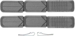 Kool-stop Remblokrubbers Tectonic V-brake 72 X 12 Mm Grijs 2 Stuks