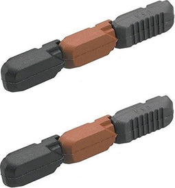 Kool-stop Remblokrubbers Tectonic V-brake 72 X 12 Mm Zw/br 2 Stuks