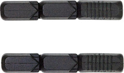 Kool-stop Remblokrubbers Tectonic V-brake 72 X 12 Mm Zwart 2 Stuks