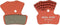Kool-stop Schijfremblokken Aero Rood 2 Stuks