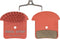 Kool-stop Schijfremblokken Saint Aero Rood 2 Stuks