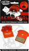 Kool-stop Schijfremblokken Shimano Aero Rood 2 Stuks