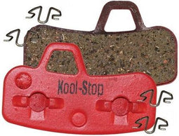 Kool-stop Schijfremblokset D241 Hayes Stroker 2 Stuks Rood