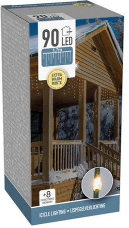 Koopman Kerstlampjes - LED - 3m - Warm Wit