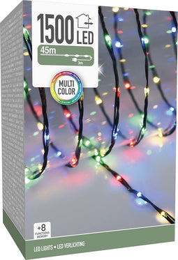 Koopman - New Year's LED lights - 45 m - Multicolor