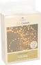 Koperdraad draadverlichting classic warm met timer 132 LED lampjes - Koperdraad sfeerverlichting - op batterij