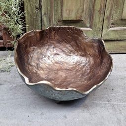 Koperkleurige Schaal