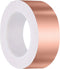 Kopertape 30 mm x 20 m, Kopertape tegen slakken Koperfolietape EMI Koperfolietape Afschermingstape Koperfolie Kopertape Zelfklevende tape Slakbescherming