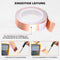 Kopertape 30 mm x 20 m, Kopertape tegen slakken Koperfolietape EMI Koperfolietape Afschermingstape Koperfolie Kopertape Zelfklevende tape Slakbescherming