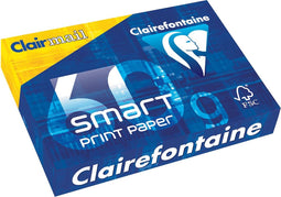 Kopieerpapier Clairefontaine Clairmail A4 60gr wit 500vel | 5 stuks