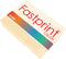 Kopieerpapier Fastprint A4 120gr creme 250vel | 5 stuks