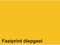 Kopieerpapier fastprint a4 120gr diepgeel 250vel | 5 stuks