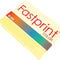 Kopieerpapier Fastprint A4 120gr geel 250vel