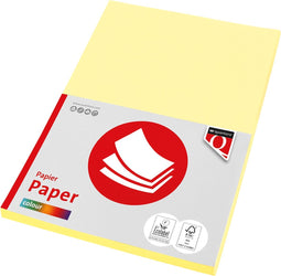 Kopieerpapier Fastprint A4 120gr kanariegeel 100vel