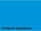 Kopieerpapier Fastprint A4 160gr diepblauw 50vel