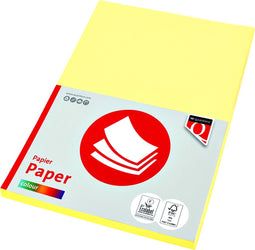 Kopieerpapier Fastprint A4 160gr kanariegeel 50vel