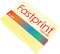 Kopieerpapier Fastprint A4 80gr geel 500vel | 5 stuks