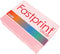 Kopieerpapier Fastprint Roze A4 120gr
