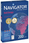 Kopieerpapier Navigator Bold Design A4 200gr wit 150vel