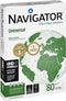 Kopieerpapier Navigator Universal A4 80gr wit 500vel | 5 stuks