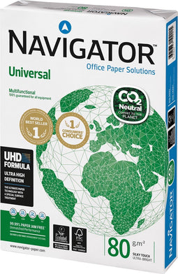 Kopieerpapier Navigator Universal CO2 A4 80gr wit 500vel