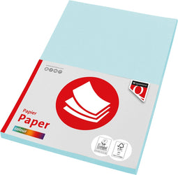 Kopieerpapier quantore col-100 a4 80gr lichtblauw