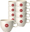 Kopje Douwe Egberts cappuccino 180ml wit