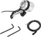 Koplamp Busch & Müller Lumotec IQ-X voor naafdynamo 6-60 Volt - 100 lux - zilver