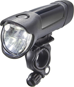 Koplamp Busch und Müller IXON Fyre 30 Lux USB oplaadbaar - zwart