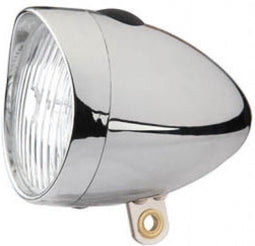 Koplamp Edge Retro 3 led aan/uit - incl. batterijen - chroom (werkplaatsverpakking)