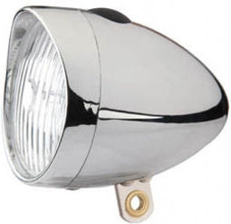 Koplamp Edge Retro 3 led aan/uit - incl. batterijen - chroom