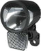 Koplamp Herrmans H-Black MR8 dynamo - aan/uit functie -met houder - 180 lumen