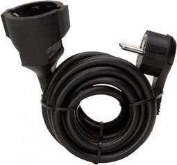 Kopp 143505080 Stroom Verlengkabel Zwart 2.00 m