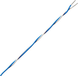 Kopp 150210001 Beldraad YR 2 x 0.283 mm² Blauw, Wit 10 m