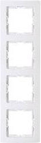 Kopp 308702000 Afdekking Frame 4-voudig HK05 Arctisch-wit