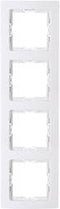 Kopp 308702000 Afdekking Frame 4-voudig HK05 Arctisch-wit