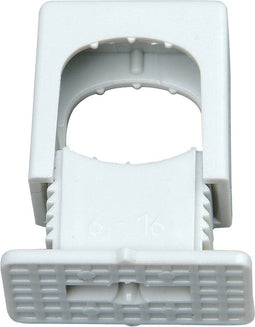 Kopp 343404099 ISO-klem 343404099 Bundel-Ø (bereik) 6 tot 16 mm Hersluitbaar Grijs 50 stuk(s)