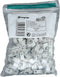 Kopp 345604080 Spijkerclip 345604080 Bundel-Ø (bereik) 7 tot 10 mm Grijs 100 stuk(s)